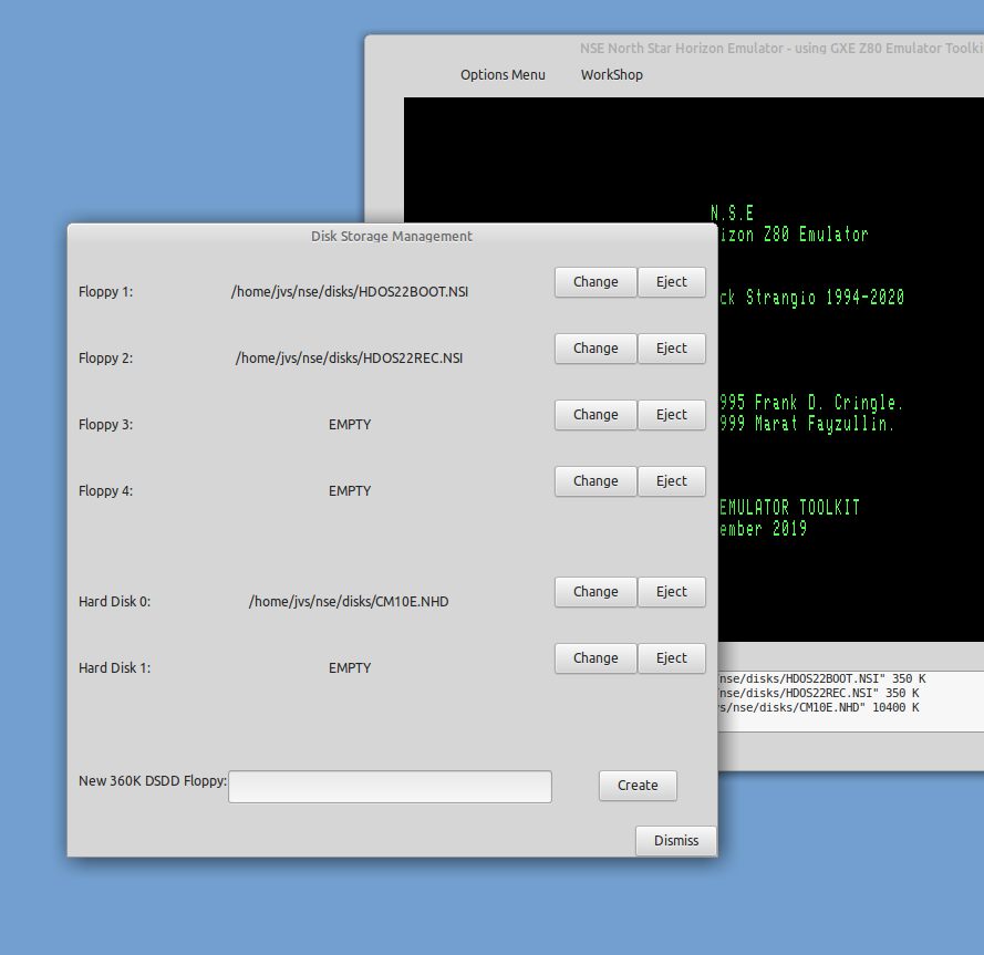 nse disk select